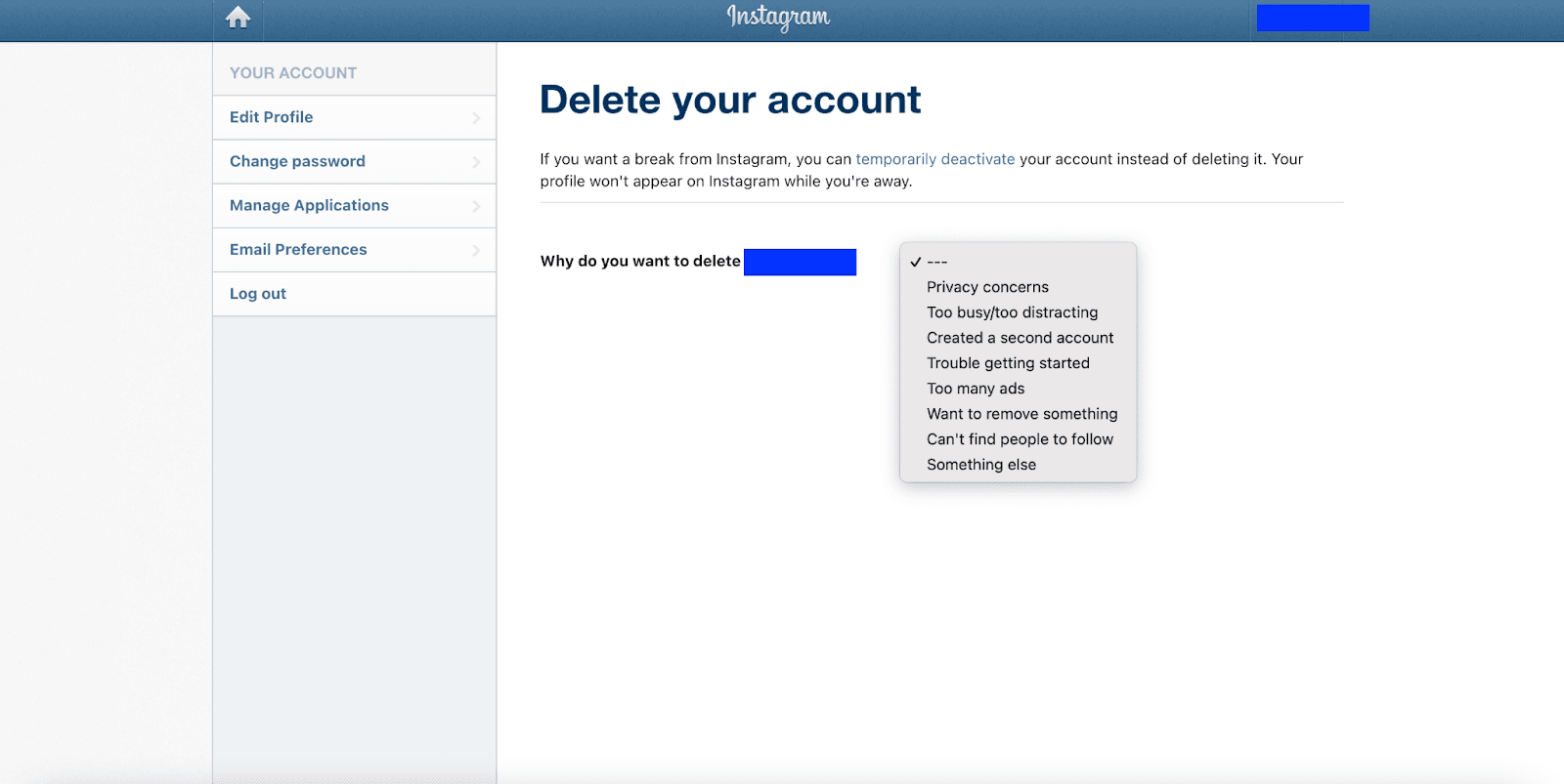 How To Delete Instagram Account In 2023 [Step-by-step Guide] - Instagram Account Deletion Made Difficult To Access