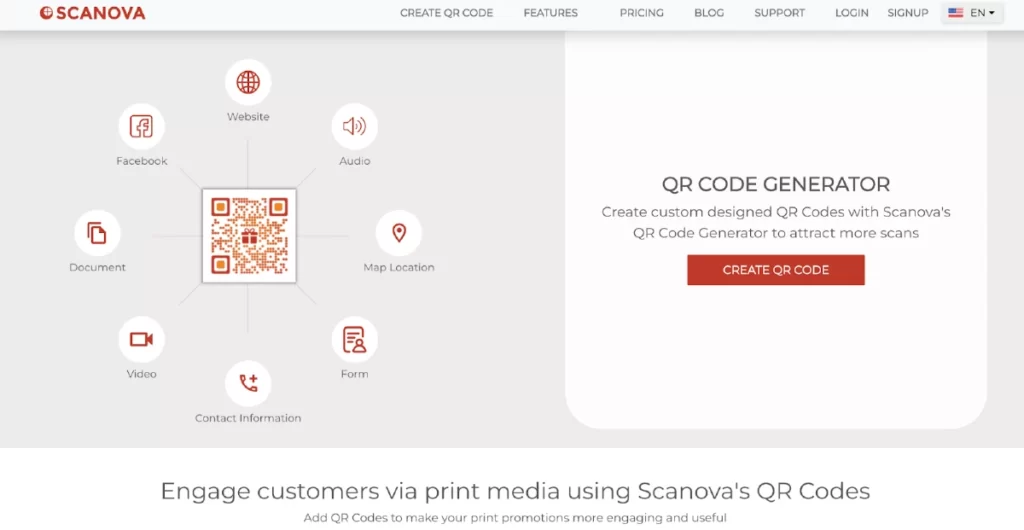 Scanova - Design and Create Dynamic QR Codes